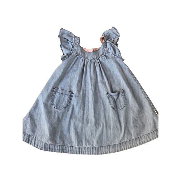 Mini A Ture Copenhagen Denim Dress - Picture 1 of 9